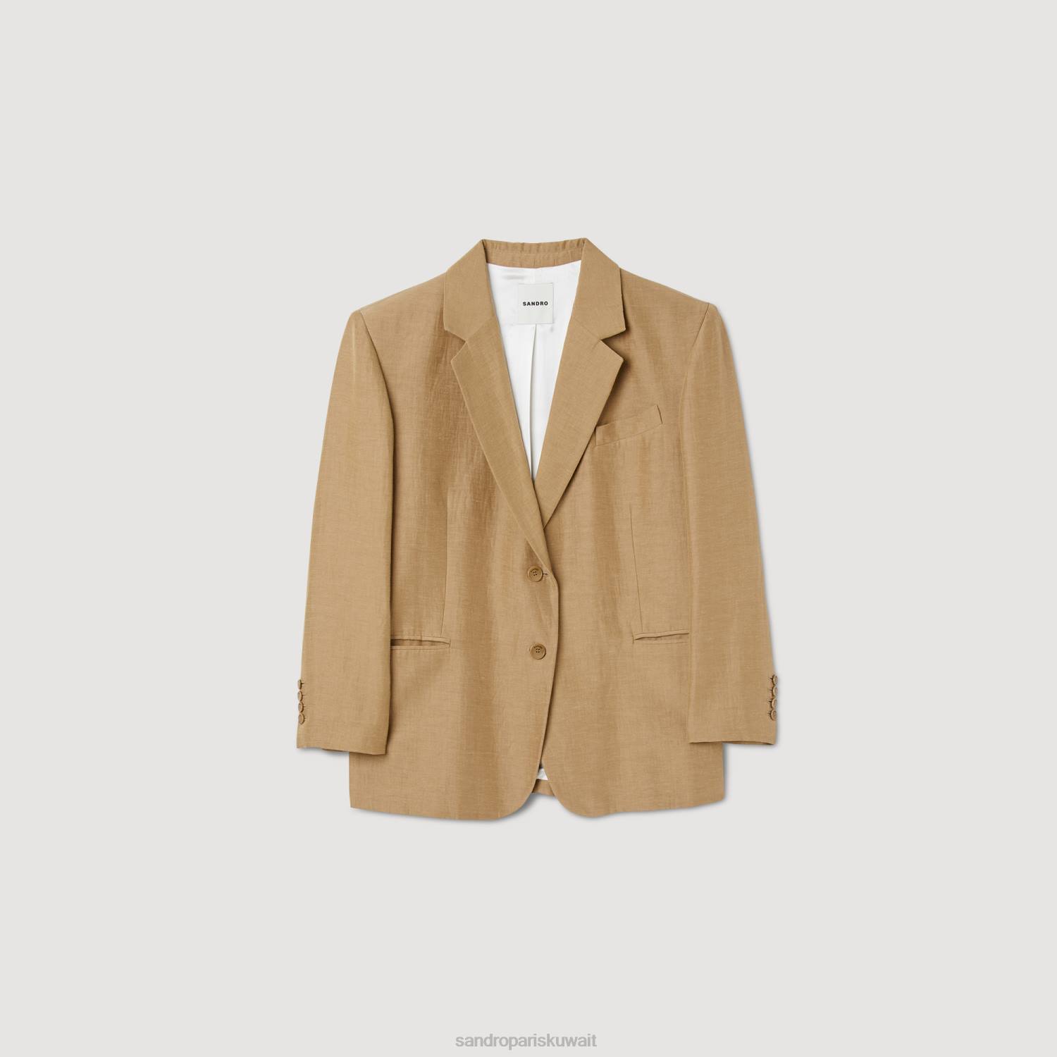 ثياب Sandro Paris سترة مصممة أرض نحيف ZJ00379