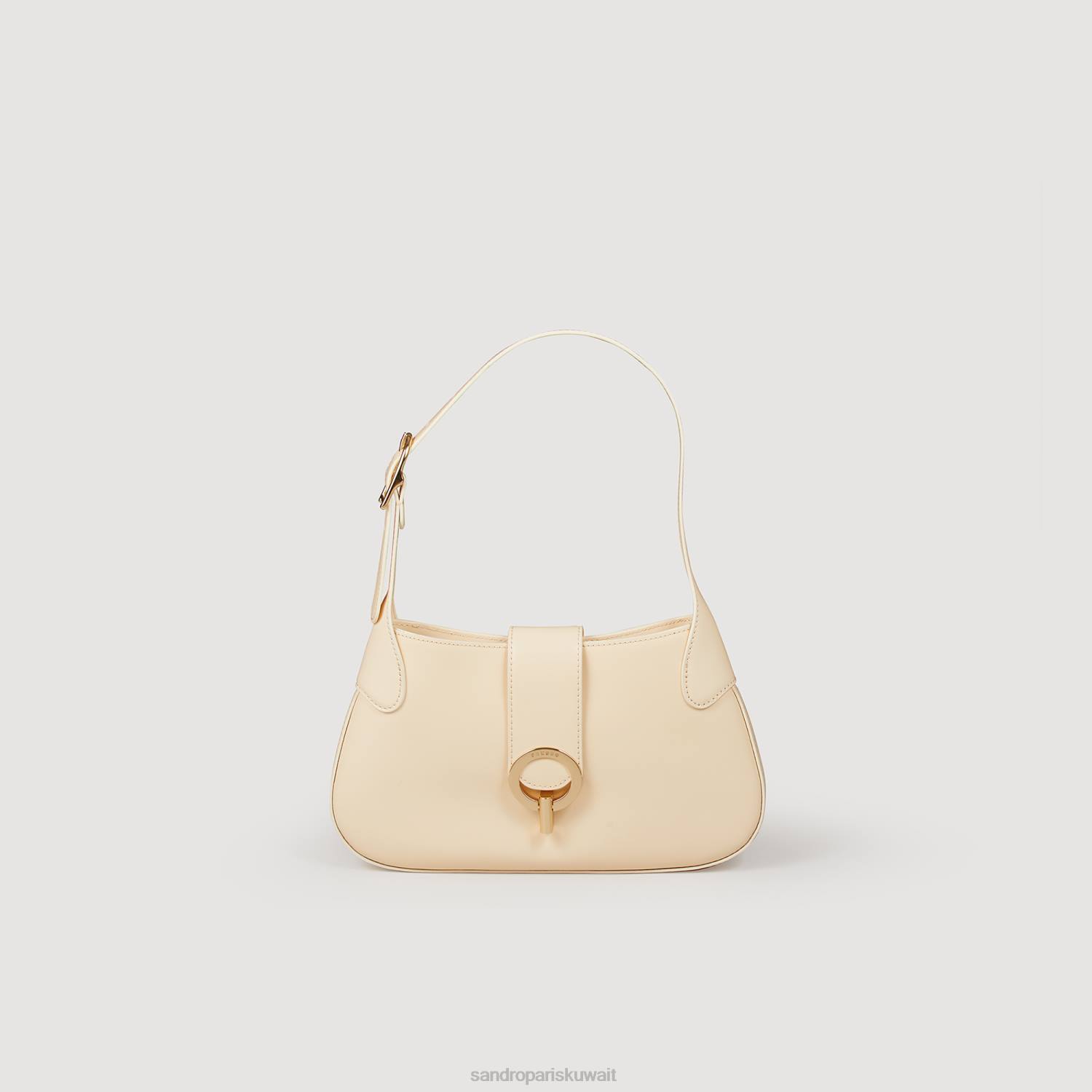 مُكَمِّلات Sandro Paris حقيبة الرغيف الفرنسي لون واحد نحيف ZJ00556