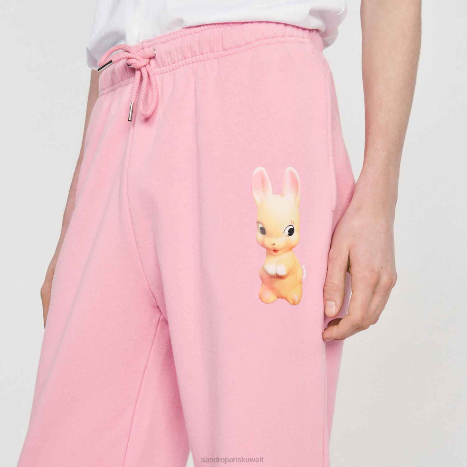 ثياب Sandro Paris قيعان الركض الأرنب لون القرنفل رجال ZJ00819