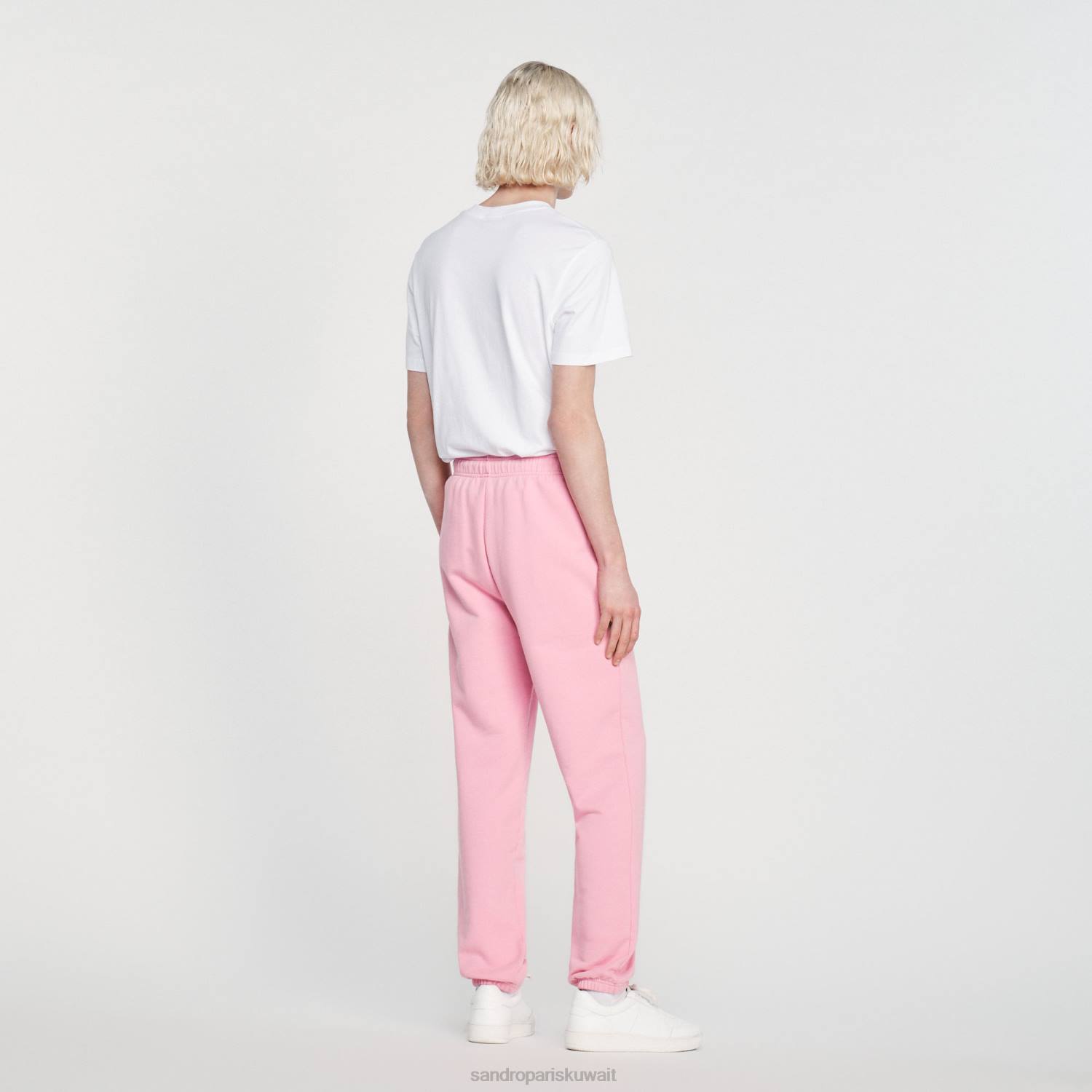 ثياب Sandro Paris قيعان الركض الأرنب لون القرنفل رجال ZJ00819