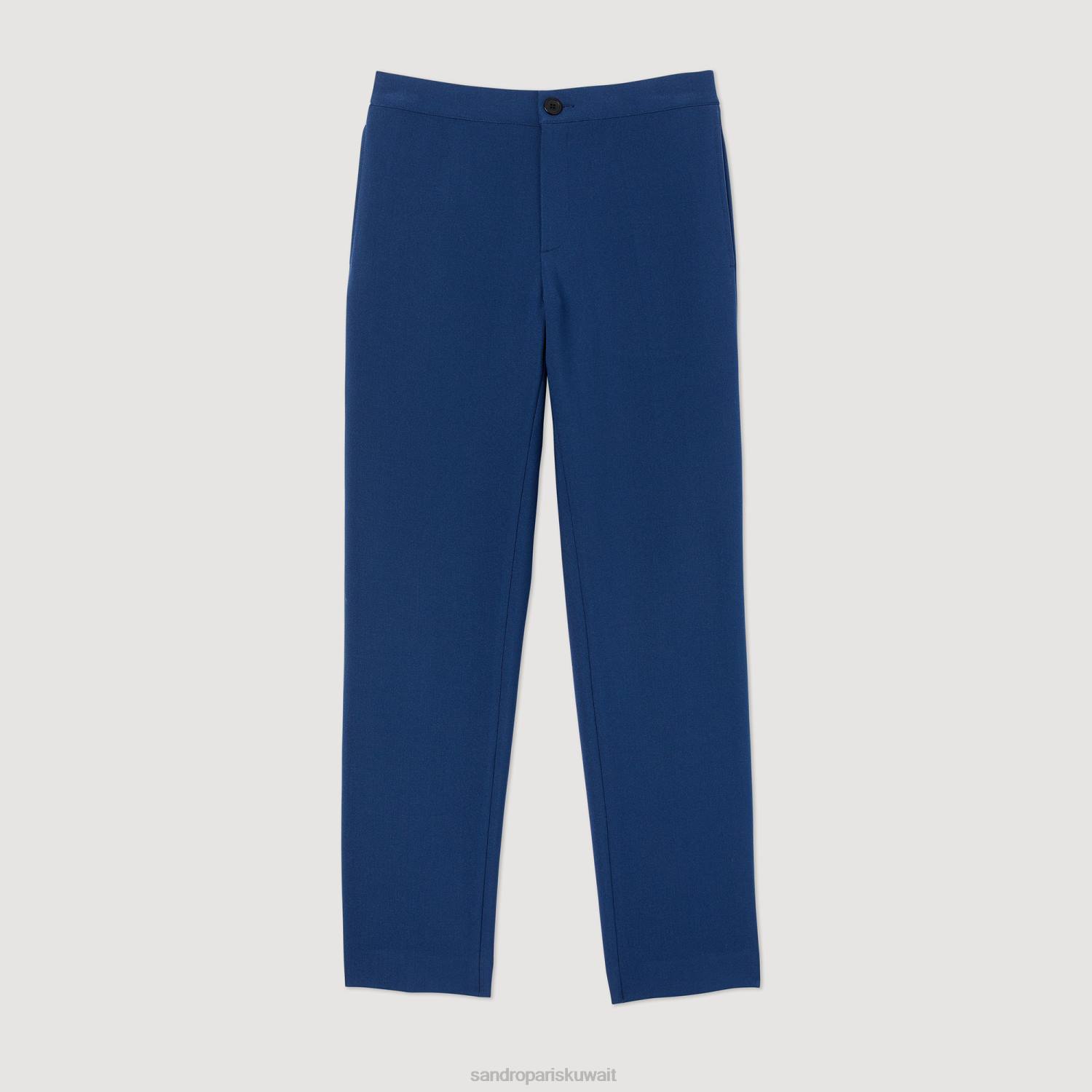 ثياب Sandro Paris السراويل جيرسي لون واحد رجال ZJ00826