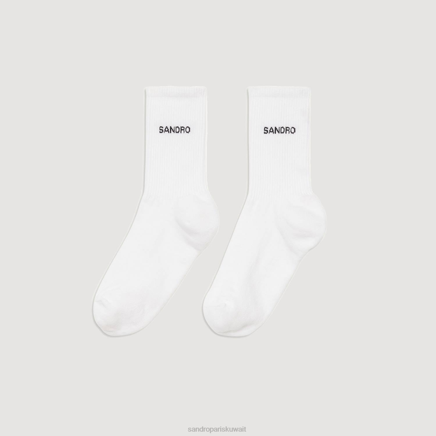مُكَمِّلات Sandro Paris الجوارب الشعار أبيض رجال ZJ00843