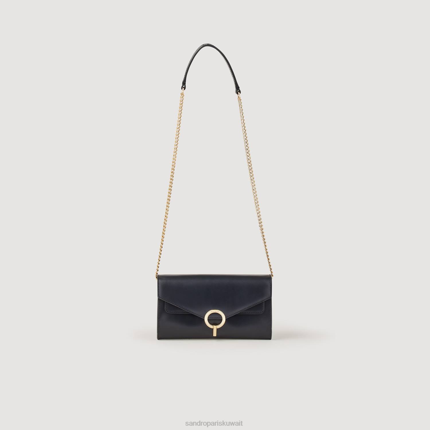 مُكَمِّلات Sandro Paris حقيبة يد بجيب yza أسود نحيف ZJ00511